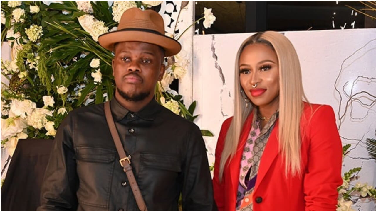 DJ Zinhle's Husband Bongani “Morda” Mahosana Accused Of Stealing
