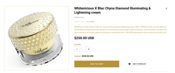Blac Chyna Skin Cream