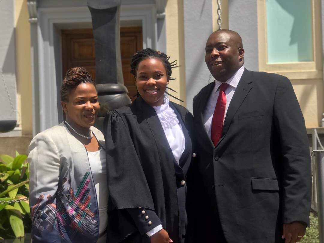 Saviour Kasukuwere with Wife And Daughter