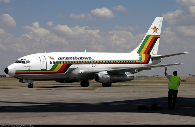 Air Zimbabwe Plane