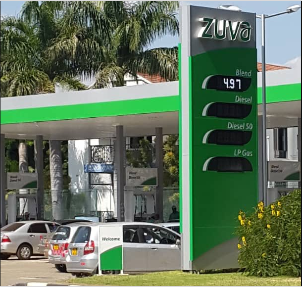 Here Is How Much FUEL Costs IN USD At Zuva Service Stations 