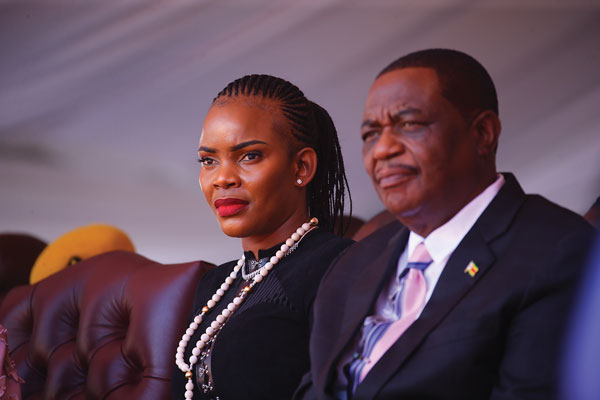 Ailing VP Constantino Chiwenga & Wife Mary Chiwenga