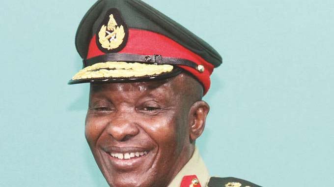 Zimbabwe National Army Commander Lieutenant-General Edzai Chimonyo
