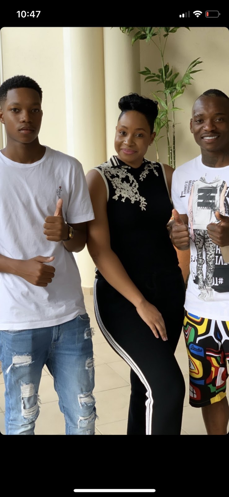 Pokello Claps back following heavy criticism for visiting the Warriors