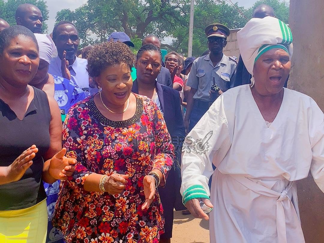First Lady visits selfless Mbare Gogo