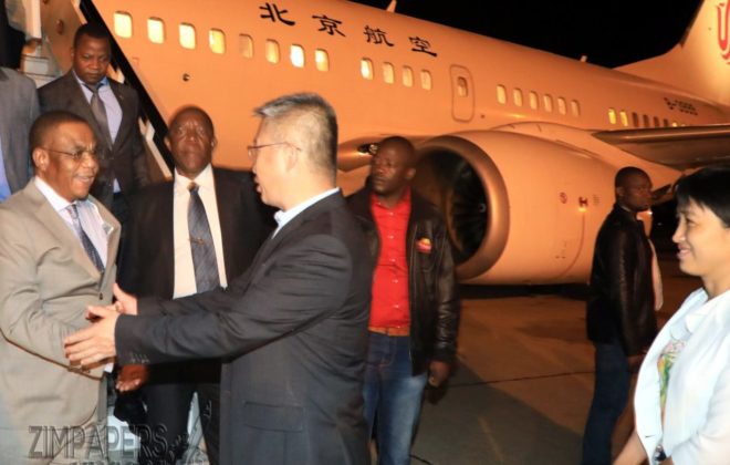 Vice President Chiwenga Returns Home
