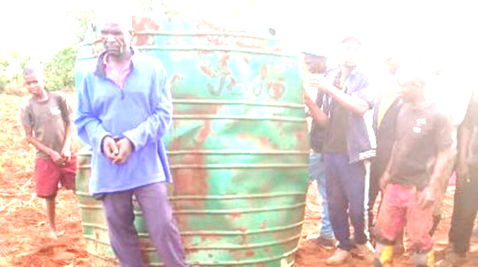 Man steals huge water tank, buries it underground for 2 years