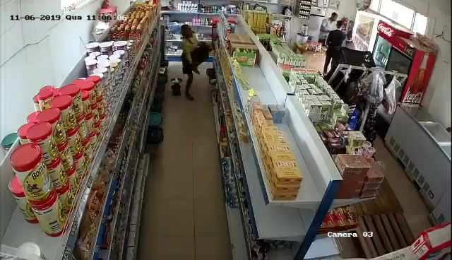 When You Have A PHD In "Thievery" - Woman Stealing In Shop
