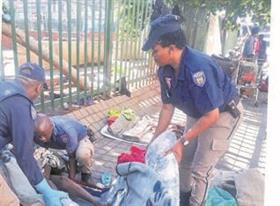 SA Police help homeless mom give birth on the streets