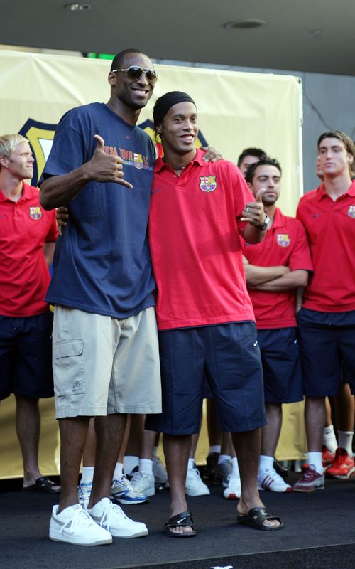 Kobe Bryant And Ronaldinho