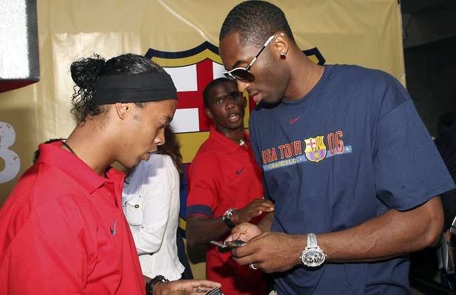 Kobe Bryant And Ronaldinho