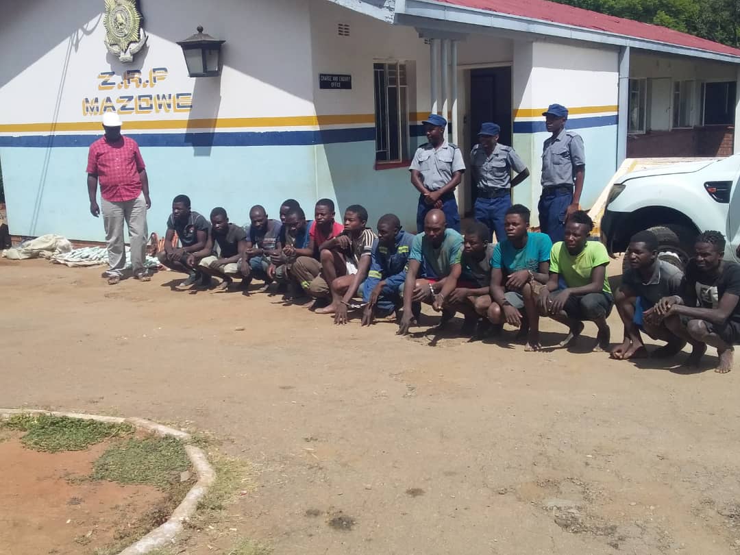 14 Mashurugwi arrested