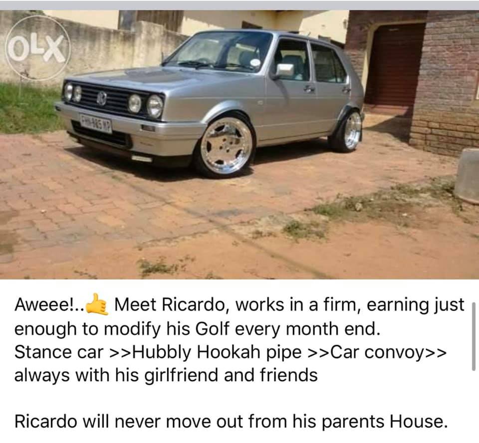 How to know South Africans based on the car they drive?