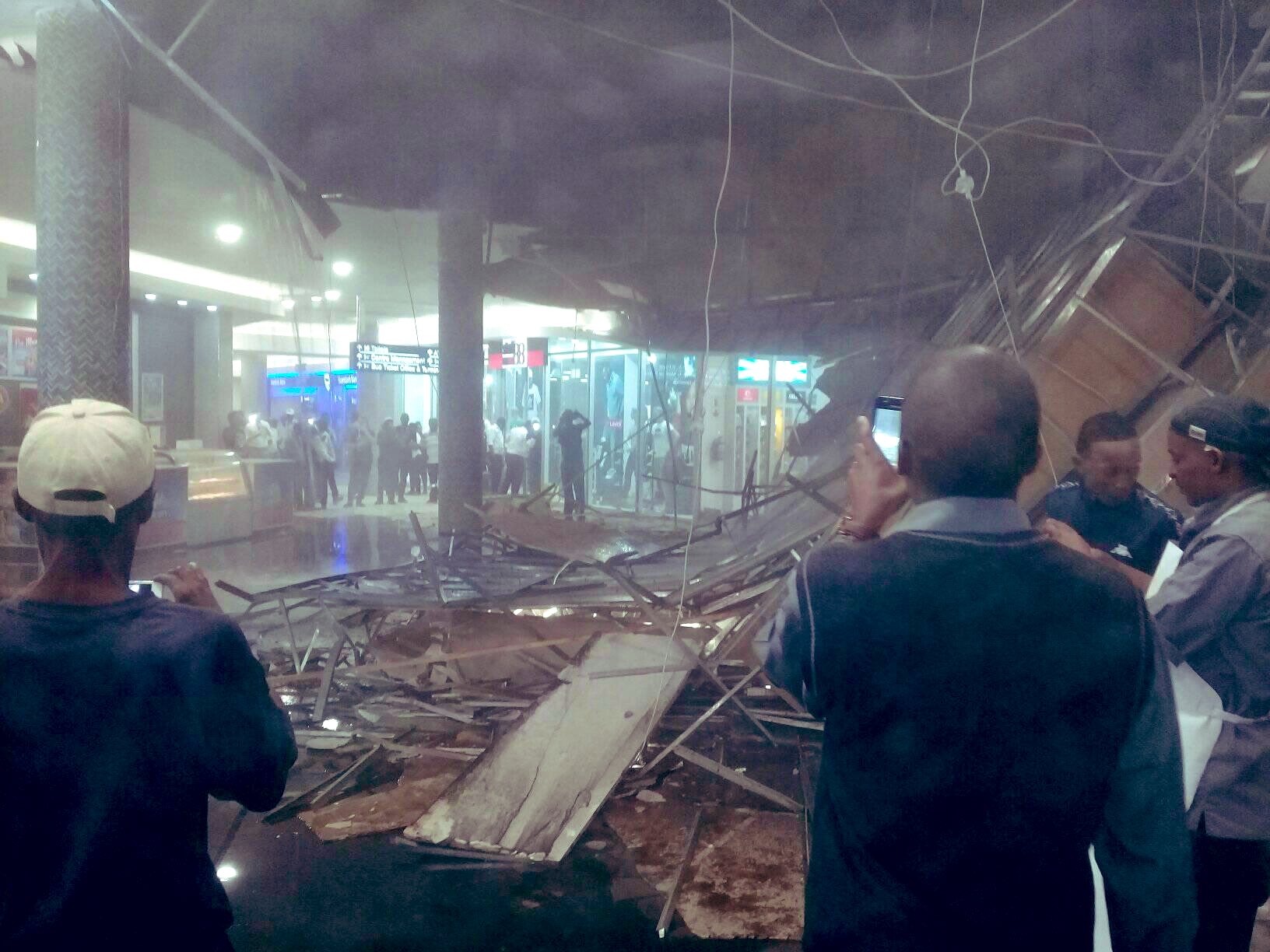 Bloemfontein Shopping Mall Collapses 