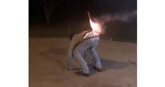 Stupid Things People Do With Fireworks And Firecrackers