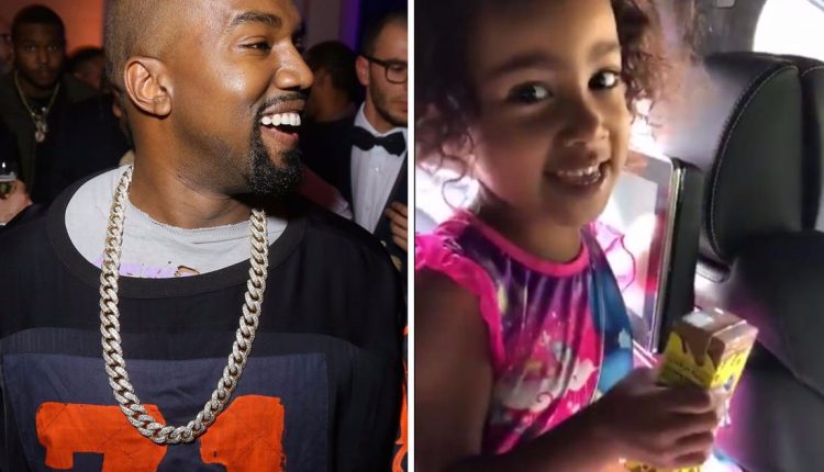Kim Kardashian And Kanye West's Daughter