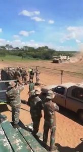 SANDF Soldiers Escape Death By A Whisker In  A Leaked Video