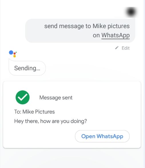 Send WhatsApp messages without going online