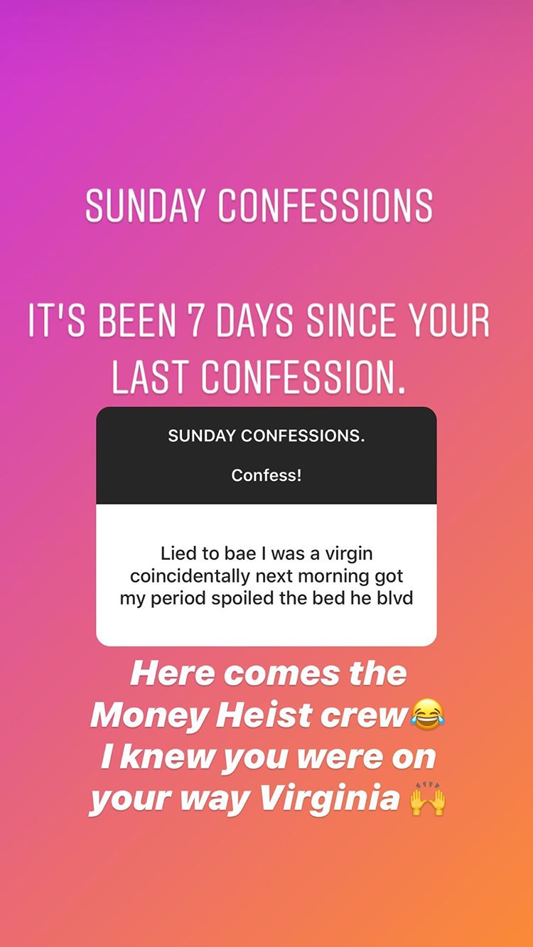 Sunday Confessions
