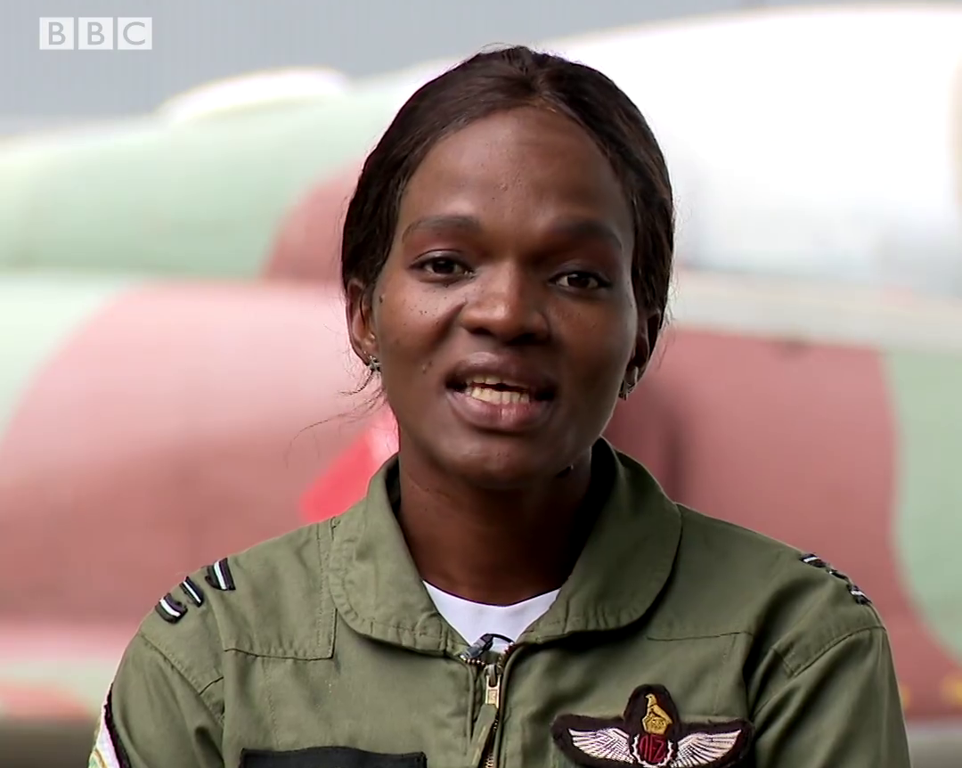 Zimbabwe's First Female Fighter Jet Pilot