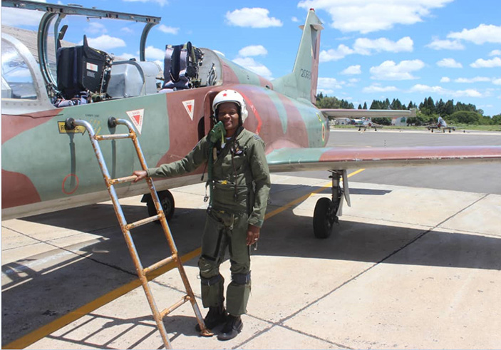 Zimbabwe's First Female Fighter Jet Pilot