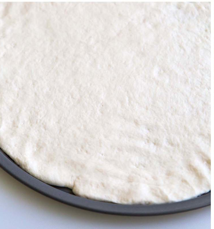 Simple Two Ingredient Pizza Dough 