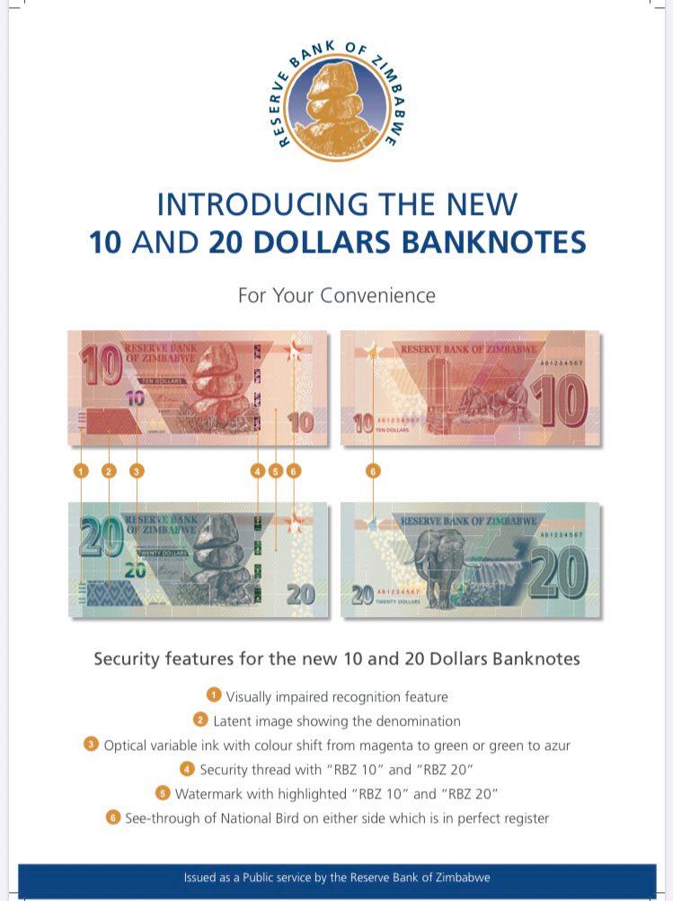 How The New $10 And $20 Banknotes Will Look Like