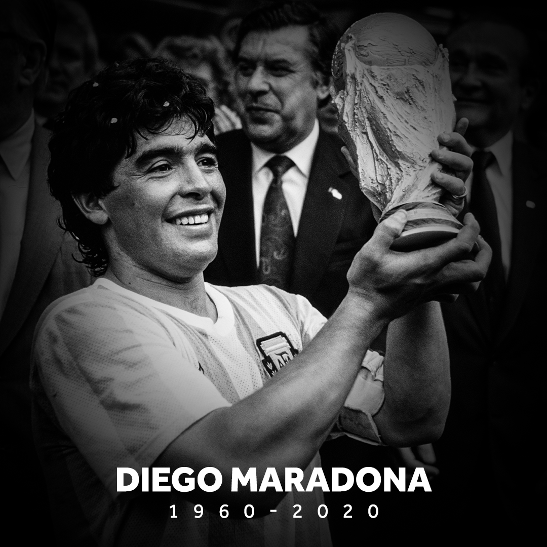 Diego Maradona Has Died