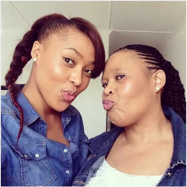 Tino Chinyani girlfriend Simphiwe Ngema And Her Mom 