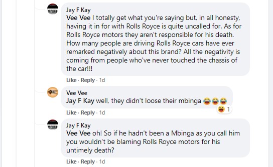 Zimbabweans Still Wreaking Havoc On Rolls Royce Page