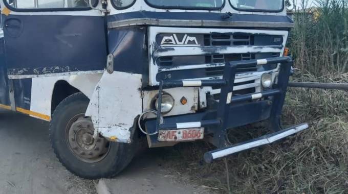 Driver Crushed By Own Bus In Freak Accident