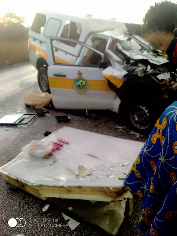 Two Patients Die As Karoi District Ambulance Collides With A Truck