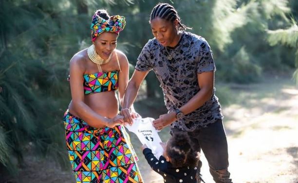 Caster Semenya and wife