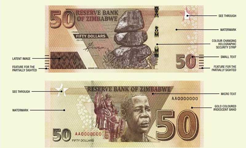 Zimbabweans React To Introduction Of $50 Bank Note