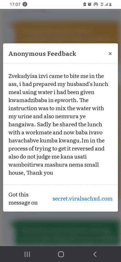 Why We Use Juju & Love Portions: Zimbabwean Women Share Confessions & Testimonies 