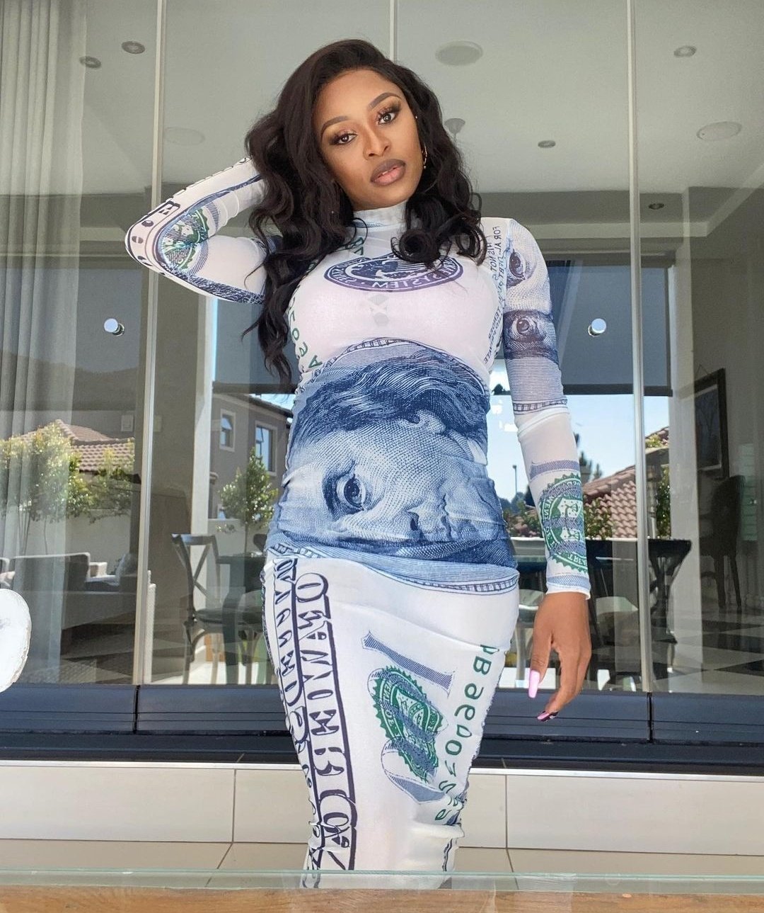 DJ Zinhle Shows Off First Pictures Of Her Baby Bump