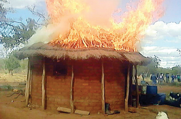 Tragedy As Drunk Couple Burns To Death