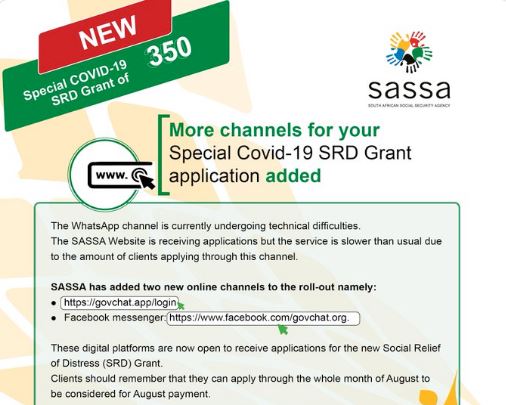 Apply For R350 SASSA Grant