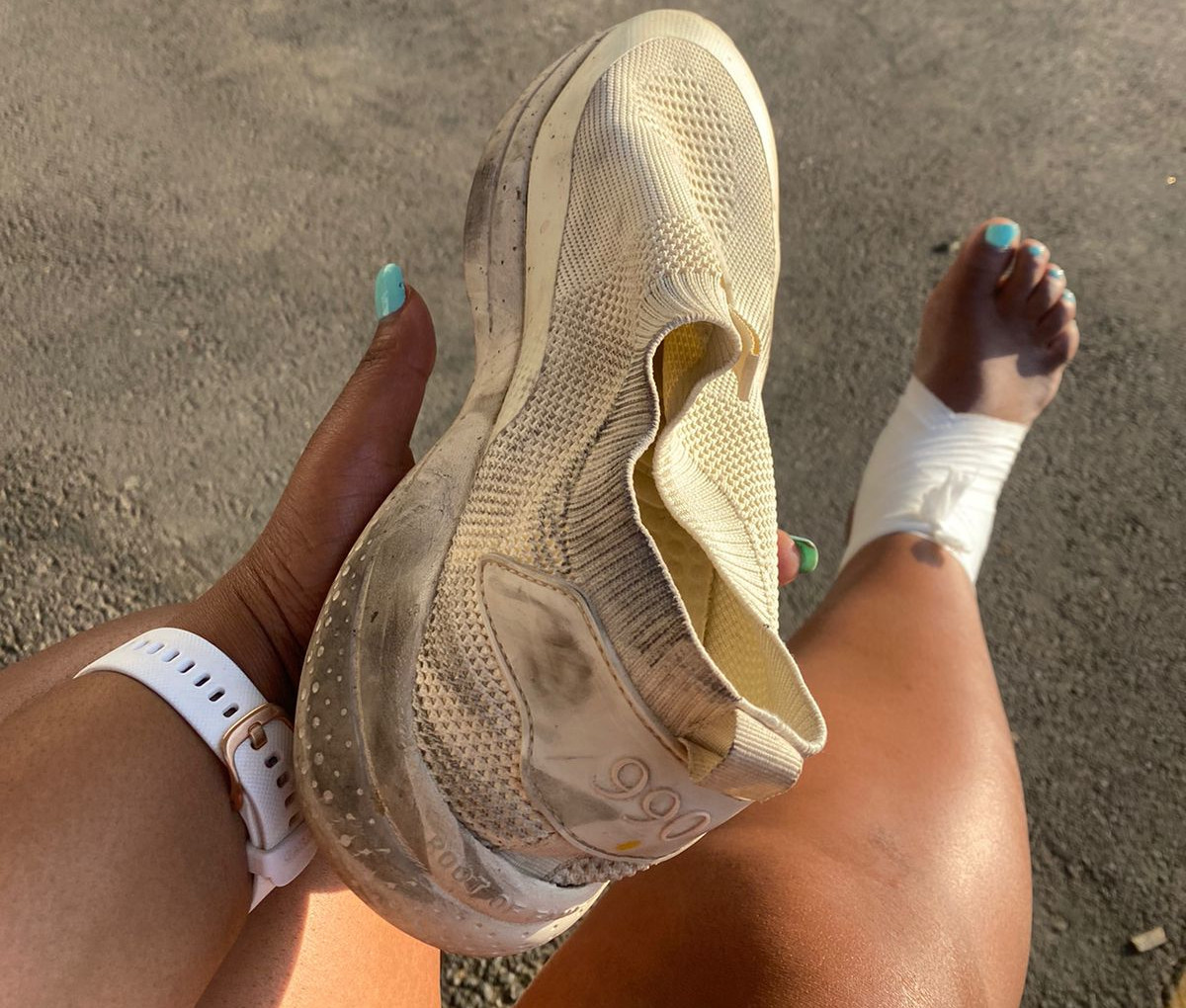 Cassper Nyovest Quips That Drip RF990 Sneakers Will Save SA Hip Hop After Saving Anele's Ankle