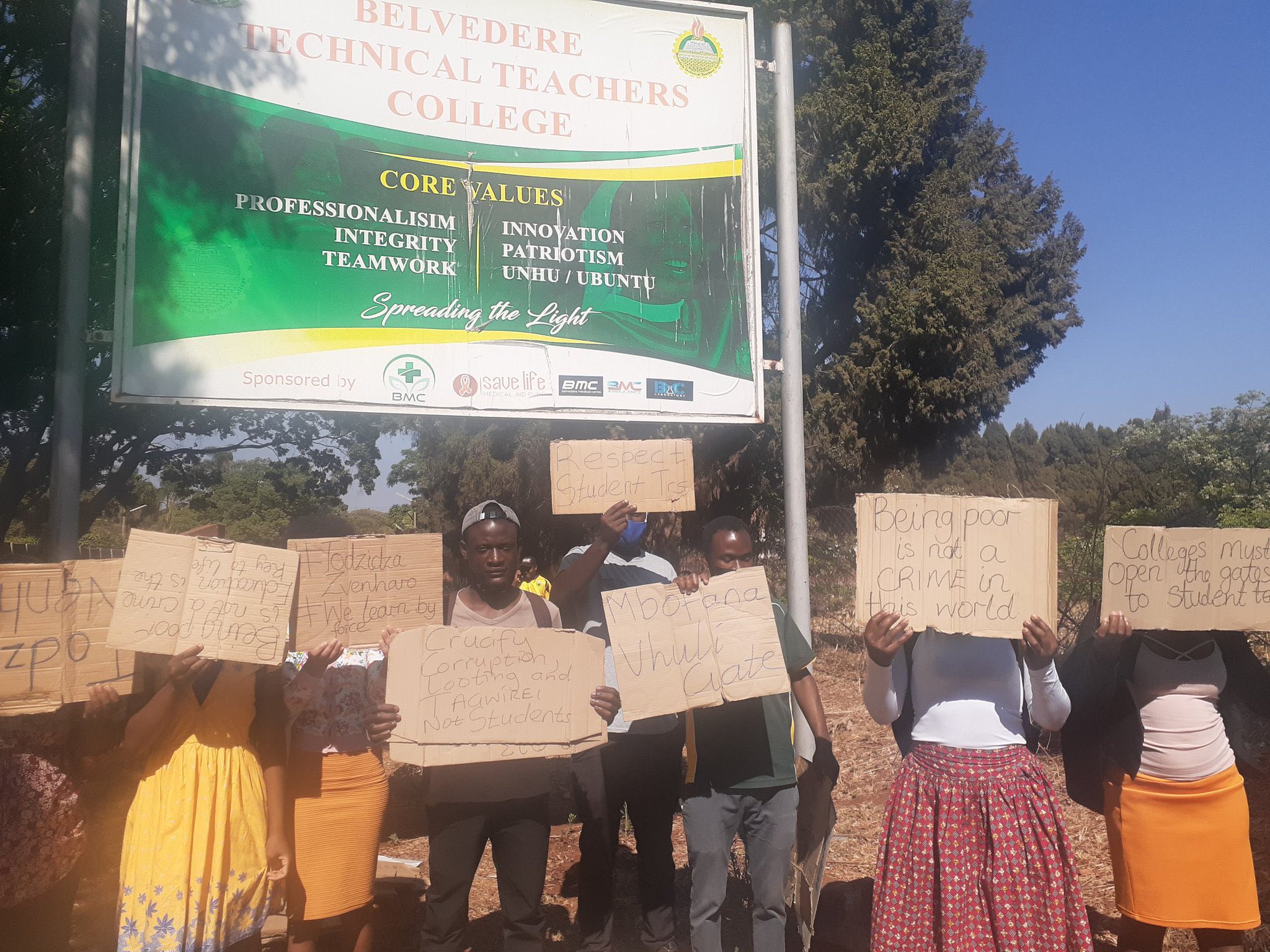 11 Student Teachers Arrested For Protesting Against Unjust Fees Hikes-iHarare