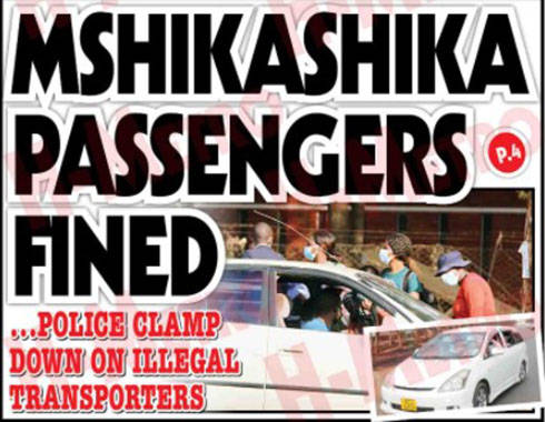 Police Deny Arresting Passengers, Fining Them $2 000 For Boarding Mushikashika In Stunning Reversal