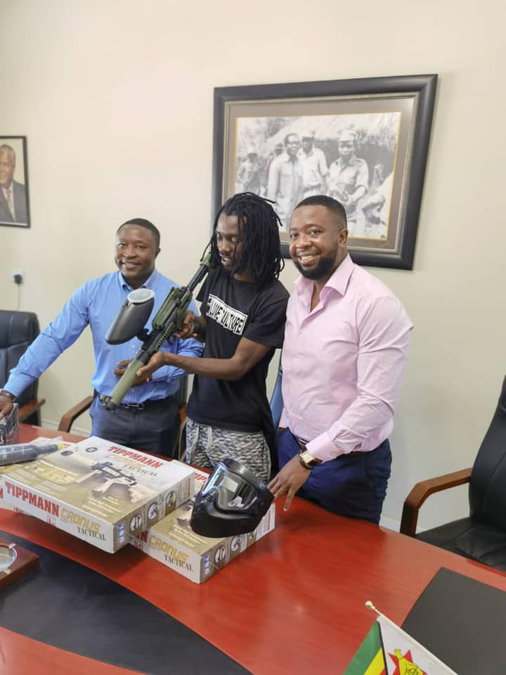 Enzo Ishall Set To Open Paintball Park After Presiden Mnangagwa's Sons Reaches Out To Him
