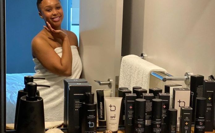 Minnie Dlamini Gets Dragged On Social Media For Promoting Another Skincare Brand Instead Of Her Own-iHarare