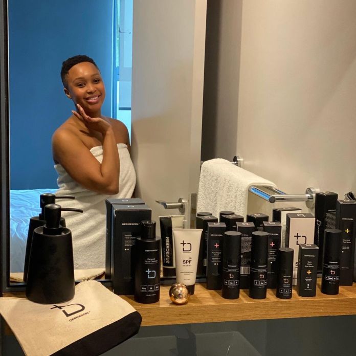 Minnie Dlamini Gets Dragged On Social Media For Promoting Another Skincare Brand Instead Of Her Own -iHarare