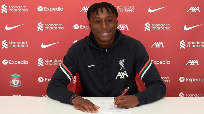 17-Year-Old Zimbabwean Signs First Contract With Liverpool FC