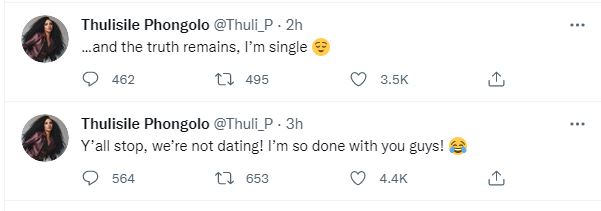 Thuli and Phori Dating