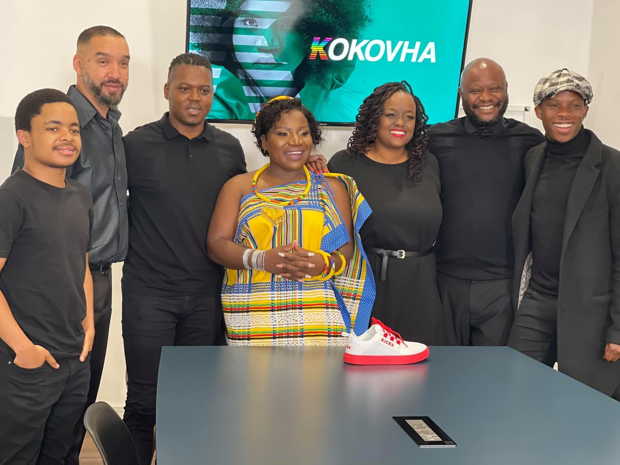 Makhadzi Unveils Her New Sneakers