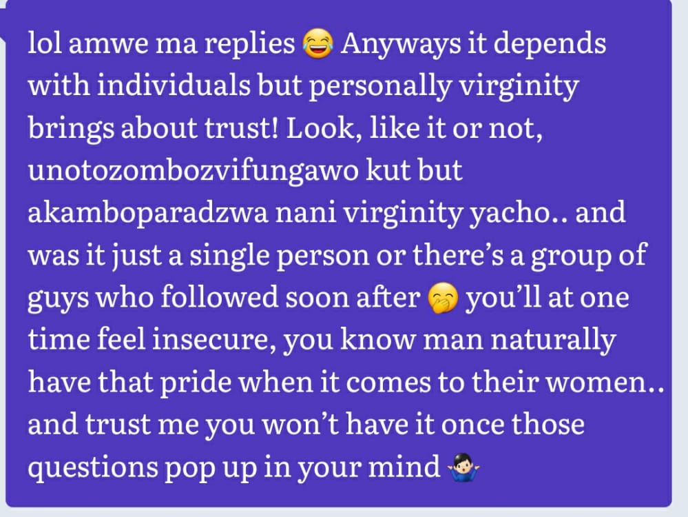 Is Virginity Important When Getting Married? - Zimbabweans Speak Candidly On Contentious Issue