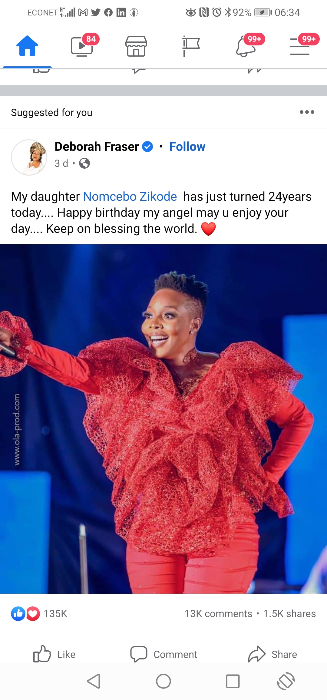 Nomcebo Zikode Is Legendary Gospel Musician Deborah Fraser's Daughter