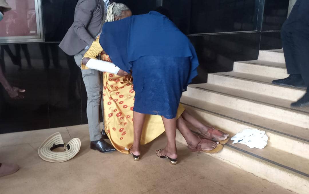 Sick Marry Chiwenga Collapses At Magistrate’s Court